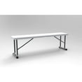 thumbnail image 6 of Ontario Furniture 3 Foot Bench Folding Plastic, Sturdy Strong Frame, Perfect for Entertaining a Crowd or Everyday use Both Indoor and Outdoor, Legs are fold-able for Easy and Convenient Storage, 9x36, 6 of 6