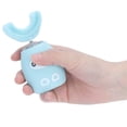 thumbnail image 3 of QIRG Cepillo de Dientes eléctrico ultrasónico, Cepillo de Dientes automático Recargable USB 360 ° en Forma de U para ni?os Cepillo de Dientes blanqueador de Limpieza Ajustable portátilAzul 2-7 a?os) Khall Tendencias, 3 of 6