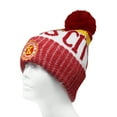 thumbnail image 2 of Semper Fi Men's Winter Knit Landmark Patch Beanie, Red/Gold, 2 of 2