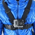 thumbnail image 5 of Chest Strap Mount Elastic Action Camera Body Belt Harness for Go-Pro Hero 5 4 3+ 3 Go-Pro 6, 5 of 8