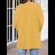 thumbnail image 4 of Blusas de Mujer de Larga con Cuello en V, Túnicas Casuales, Camisas Básicas, Blusas Holgadas Amarillo XXL, 4 of 7