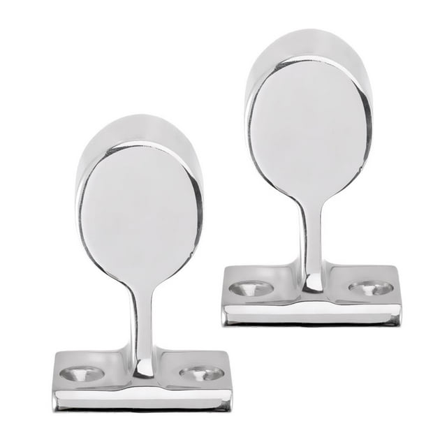 Carril De Mano Marino Sharpla Acero Inoxidable 2x 60 Grados Después Del Puntal 1inch Montaje de pasamanos para barcos