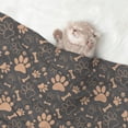 thumbnail image 2 of Disketp Animal Paw Dog Blanket/Bed Cover for Dogs and Cats,Puppy Essentials-Large, 2 of 8