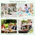 thumbnail image 7 of 127 Pcs Sage Green Party Supplies, Sage Greenery Disposable Tableware Set with Tablecloths, Paper Plates, Napkins, Cups, and Forks, Party Decorations for Bridal Shower, Wedding, Serve 25 Guests, 7 of 7