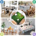 thumbnail image 4 of Math Equations Trigonometry Green Pattern Square Tablecloth,Waterproof Square Table Cover,Wipeable Spillproof Washable Table Cover for Home Kitchen Party Decor 60"x60"(152x152cm), 4 of 6