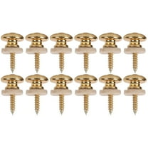 FENGGUIQU 12Pcs Guitar Strap Buttons Anti-Fall Secure Guitar Accessories