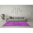 thumbnail image 3 of Ahgly Company Indoor Round Oriental Pink Industrial Area Rugs, 3' Round, 3 of 4