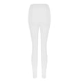 thumbnail image 5 of Ramiter Womens Sweatpants Yoga Leggings Workout High Waist Tummy Control Ruched Booty Pants S,White, 5 of 5