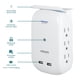thumbnail image 2 of Protector contra sobretensiones Philips SPS6026WA/37 6 salidas 2-USB 450J, 2 of 6