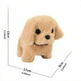 Soft lectronic Plush Puppy Toy, Fun Interactive Toys,Walks,Barks,Shake