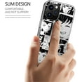 thumbnail image 2 of Phone Case Muichiro Cover Accessories Protect Shockproof TPU Transparent Compatible with iPhone 13 Mini 5.4 Inch, 2 of 5