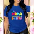 thumbnail image 3 of Camiseta La Mamá Más Bonita Día De Las Madres, regalo del Día de la Madre de la hija, camiseta para mamá Color Azul Talla Chica Marca Emil SaEs, 3 of 4