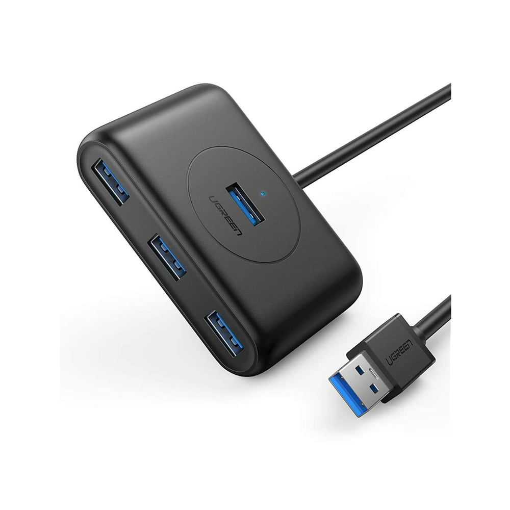 UGREEN 4 Port USB Hub 3.0 Data Hub with 3ft Portable Extension Cable ...