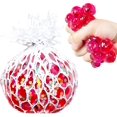 thumbnail image 1 of Pelota de malla de uva para aliviar el estrés (1 paquete) Juguetes sensoriales - Pelotas de estrés para niños y adultos - Pelota elástica para apretar juguetes para antiestrés, relajarse, mejorar, 1 of 4