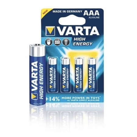 VARTA AAA4PK AAA HIGH ENERGY 4PK..