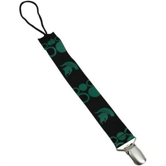 Michigan State NCAA Spartan's Infant Pacifier Paci Clip (CLIP ONLY)