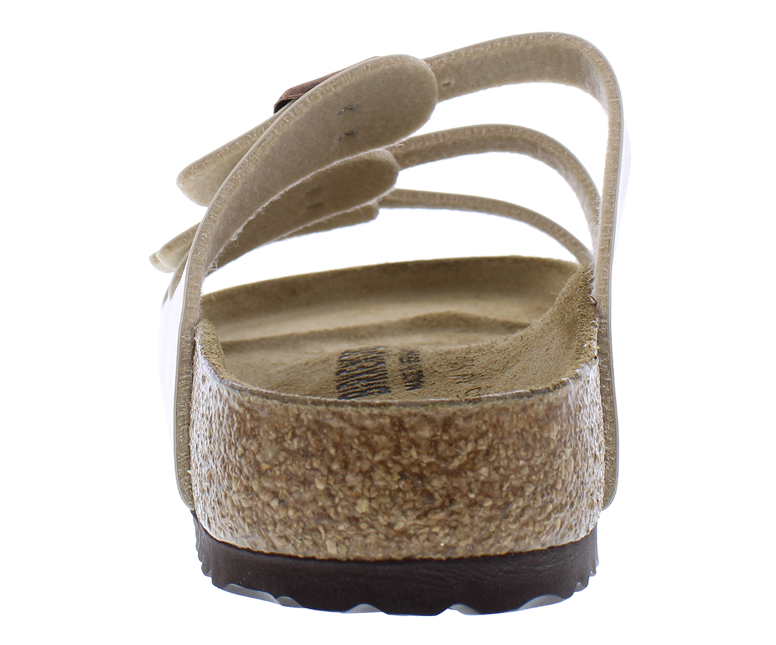 Birkenstock Florida Unisex Shoes Size 6, Color: Graceful Pearl White