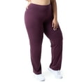 thumbnail image 2 of Athletic Works Women's Plus Size Core Active Relaxed Fit Pants, 2-Pack, 2 of 15