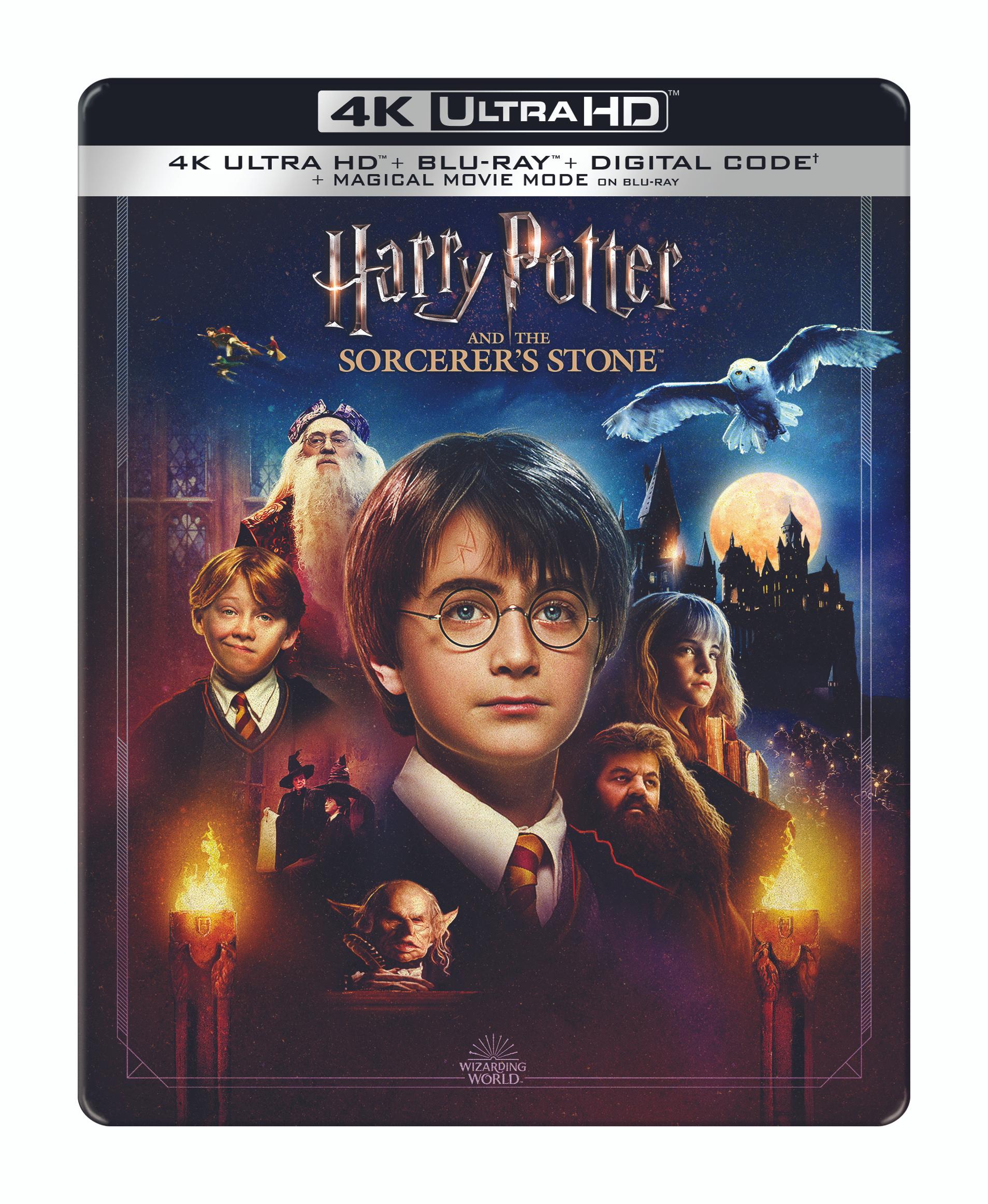 Harry Potter Sorcerer's Stone Magical Movie Mode (Steelbook/4K UHD