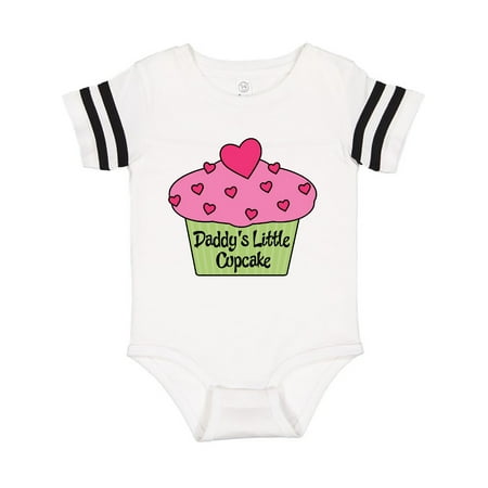 

Inktastic Daddys Little Cupcake Cute Girls Gift Baby Girl Bodysuit