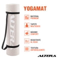 thumbnail image 2 of Tapete Ejercicio Pilates Yoga Fitness Portatil Altera 10mm, 2 of 6