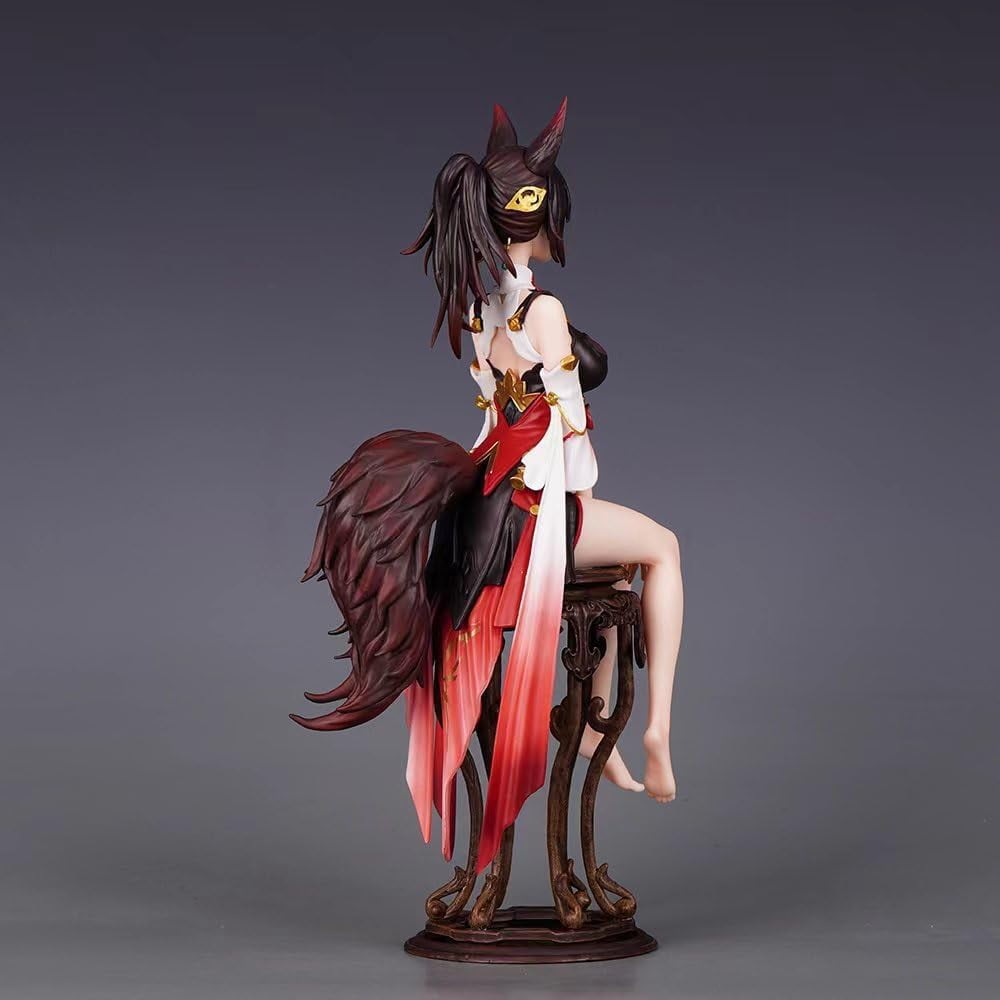 Tingyun Figure Ancient Style Stool Sitting Tingyun Anime Figures 28cm/11inch PVC Character Action Model Figure Statue Decoration Gifts