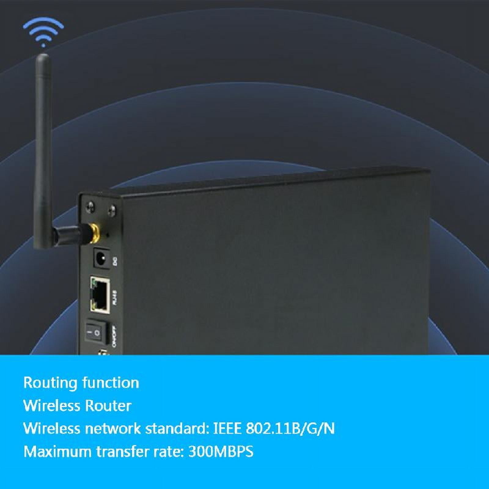 Blueendless 3.5-inch Hard Disk Enclosure Box Home Wifi Router Smart NAS WiFi Net Server Storage USB3.0 Rj45 DC 12V 2A