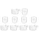 thumbnail image 5 of 10pcs Copas de succión de peces acrílicos Aquatic Tanks Veget Copas de planta acuática con agujero, 5 of 6