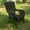 Antique Black, variant on Resin Wicker/Aluminum Dining Chair - White