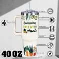 thumbnail image 5 of 40oz Plant Tumbler With Handle,Gardening Gifts For Women, Plant Lover Gifts, Birthday Plants Gifts For Women, Christmas Gifts For Gardeners, Plant Gifts, 5 of 6