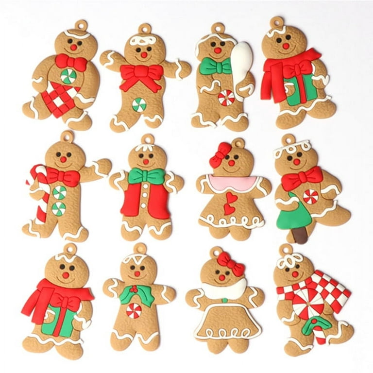 Gingerbread Man Ornaments for Christmas Tree Resin Christmas Gingerbread  Hanging Charms Christmas Tree Ornament Holiday Decor - China Candle and  Scented Candle price
