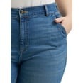 thumbnail image 5 of Lee® Women's Plus Legendary A-line Denim Jeans, 5 of 6