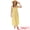 Yellow, variant on DARING DIVA Women's Maxi Tent Dress with Asymmetric Neck Balloon Sleeves XS Yellow