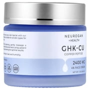 Neurogan Health GHK-CU Copper Peptide, Face Cream, 2 oz (60 ml)