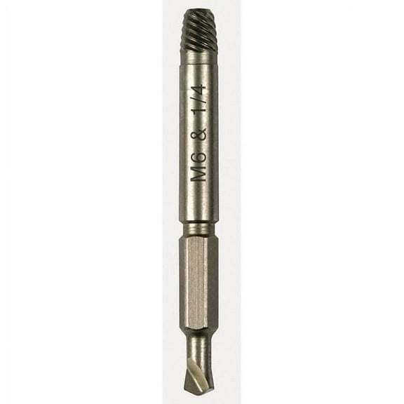 Alden Drill/Extractor Tool,No 2 Size,No 8 Cap 1647P
