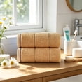 thumbnail image 2 of LEFXSMR Bath Towels, Soft Highly Absorbent Quicker Dry Cotton Towels, Wash Cloths Hand Towels for Bathroom Gym, Shower & Hotel, 2 of 6