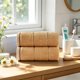 thumbnail image 1 of Velvet Towel Soft Absorbent Towel For Dormitory Home Bathroom Dry Towel For Daily Use, 1 of 5