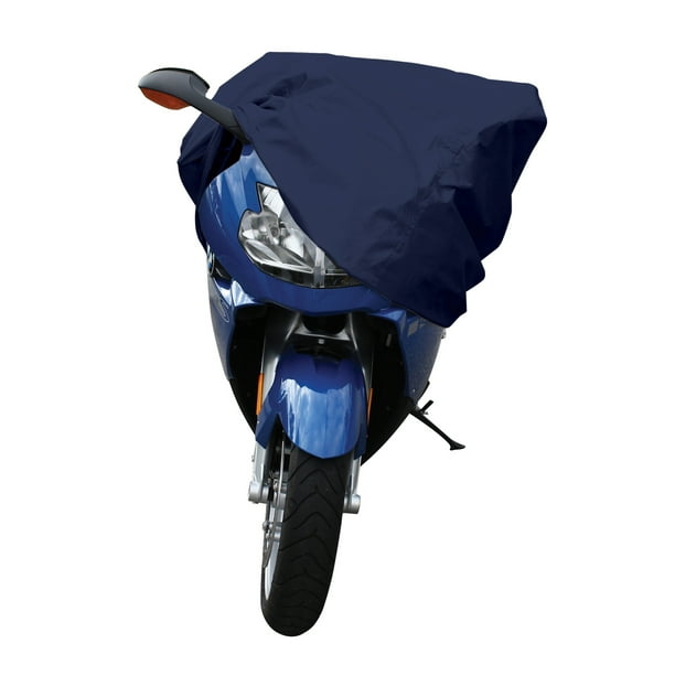 Scooter Rain Cover For Motorcycle, Blue Classic Motorcycle Cover Heavy