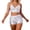 Silver, variant on Shiny Metallic Holographic Crop Camisole Top and Shorts 2 Piece Matching Set Sparkly Pu Leather Rave Outfits
