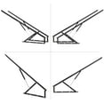 thumbnail image 3 of VEVOR 60" Pair of 5FT Bed Lift Mechanism Pneumatic Storage Heavy Spring Bed Storage, 3 of 7
