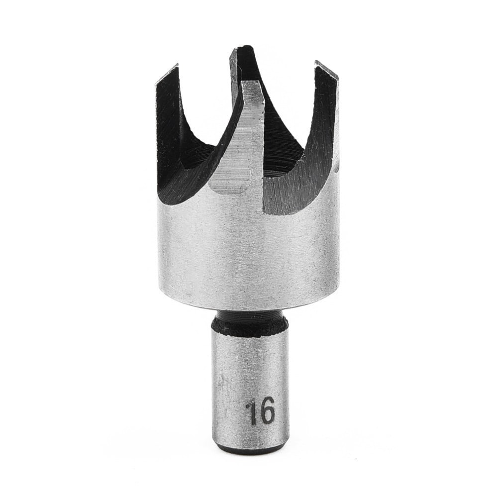 4pcs/set titanium coated plug cutter hole wood timber drill bit 6-16mm-CN