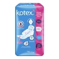 thumbnail image 2 of Toallas femeninas Kotex Slim ultradelgada con alas flujo moderado 28 piezas, 2 of 6