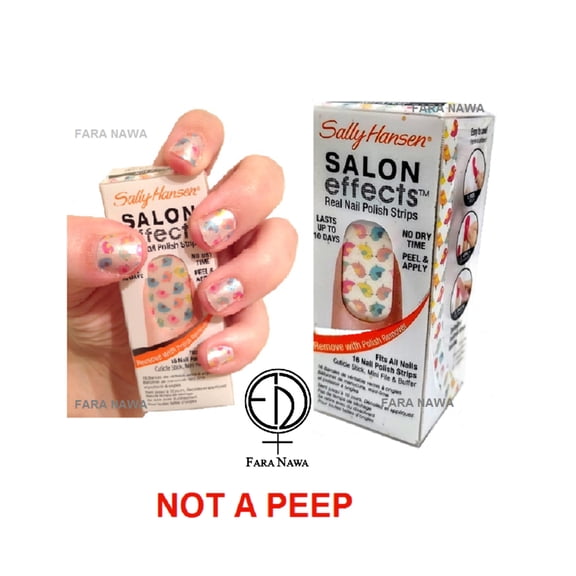 Sally Hansen SALON Effects Real Nail Polish Strips,