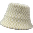 thumbnail image 6 of CoCopeaunts Bucket Hat for Women Chessboard Fisherman Hat Women's Warm Keeping Fashion Flat Top Small Brim Wool Bucket Cap, 6 of 8