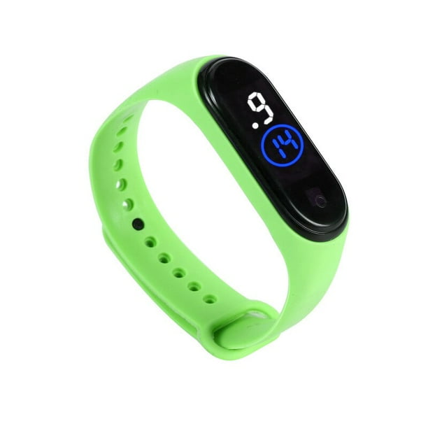 Green led watch sale