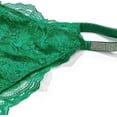 thumbnail image 3 of Victoria's Secret Shine Strap Lace Brazilian Panty Color Green Size Large NWT, 3 of 3