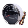 thumbnail image 1 of 110mm 438in Tachometer 7 Color Backlight DC 932V 7000RPM Gauge Hour Meter Car Yacht RV Boat Truck, 1 of 7