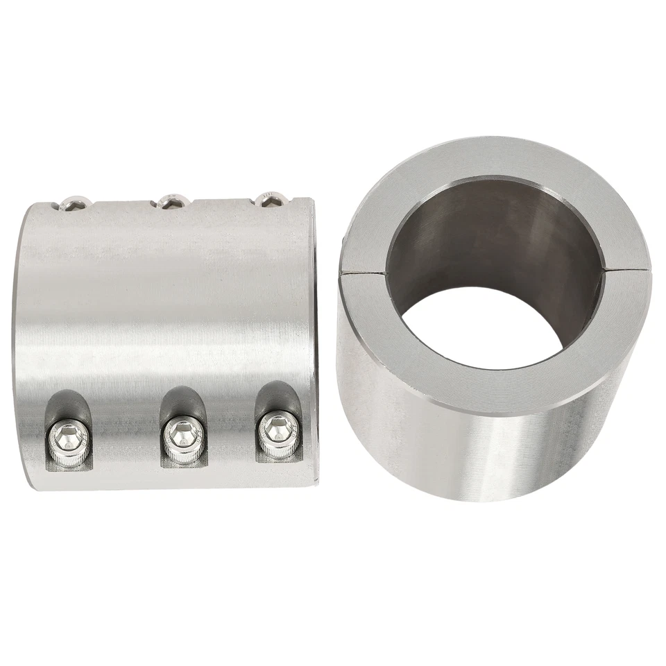 Kojem Collar Tube Clamp for 2" OD Size Tube Steel Weldable Bolt on Roll Bar Cage Clamps Mounts -2 Pcs