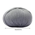 thumbnail image 3 of EGNMCR Wool Hand-woven Medium Coarse Scarf Hat Overcoat Wool Merinoss Wool Wool Cashmeres Yarn wools group, 3 of 5