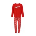 thumbnail image 2 of Kmbangi Parent-Child Xmas Nightclothes Round Neck Tops Tree Jogger Trousers, 2 of 9